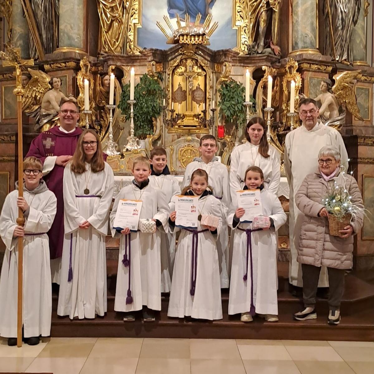 Minis-Einführung und Ehrung