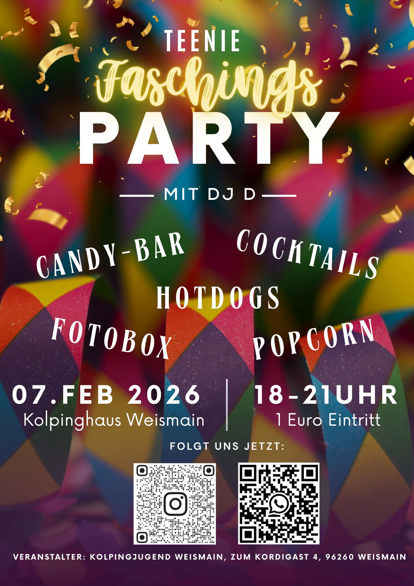 TEENIE Faschingsparty