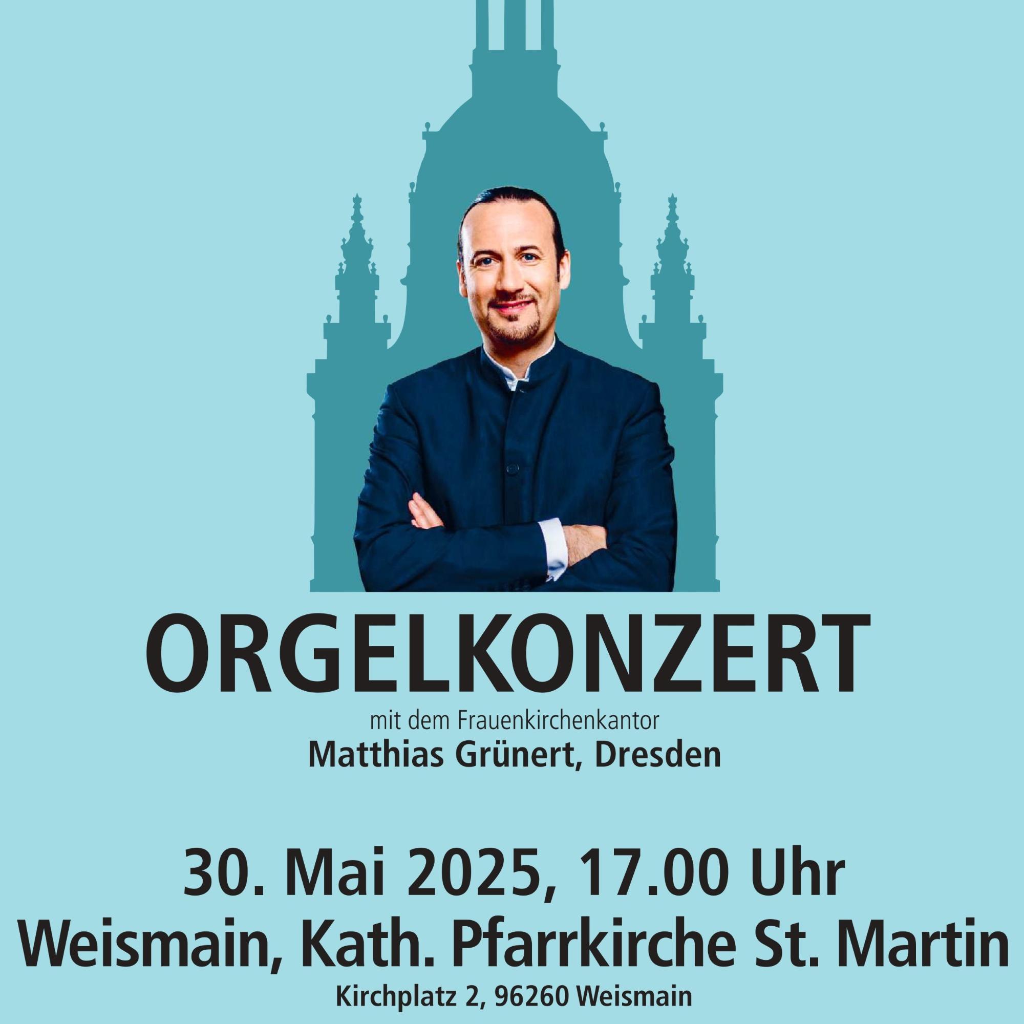 Orgelfahrt in Weismain - Plakat