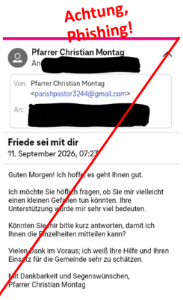 Achtung, Phishing!