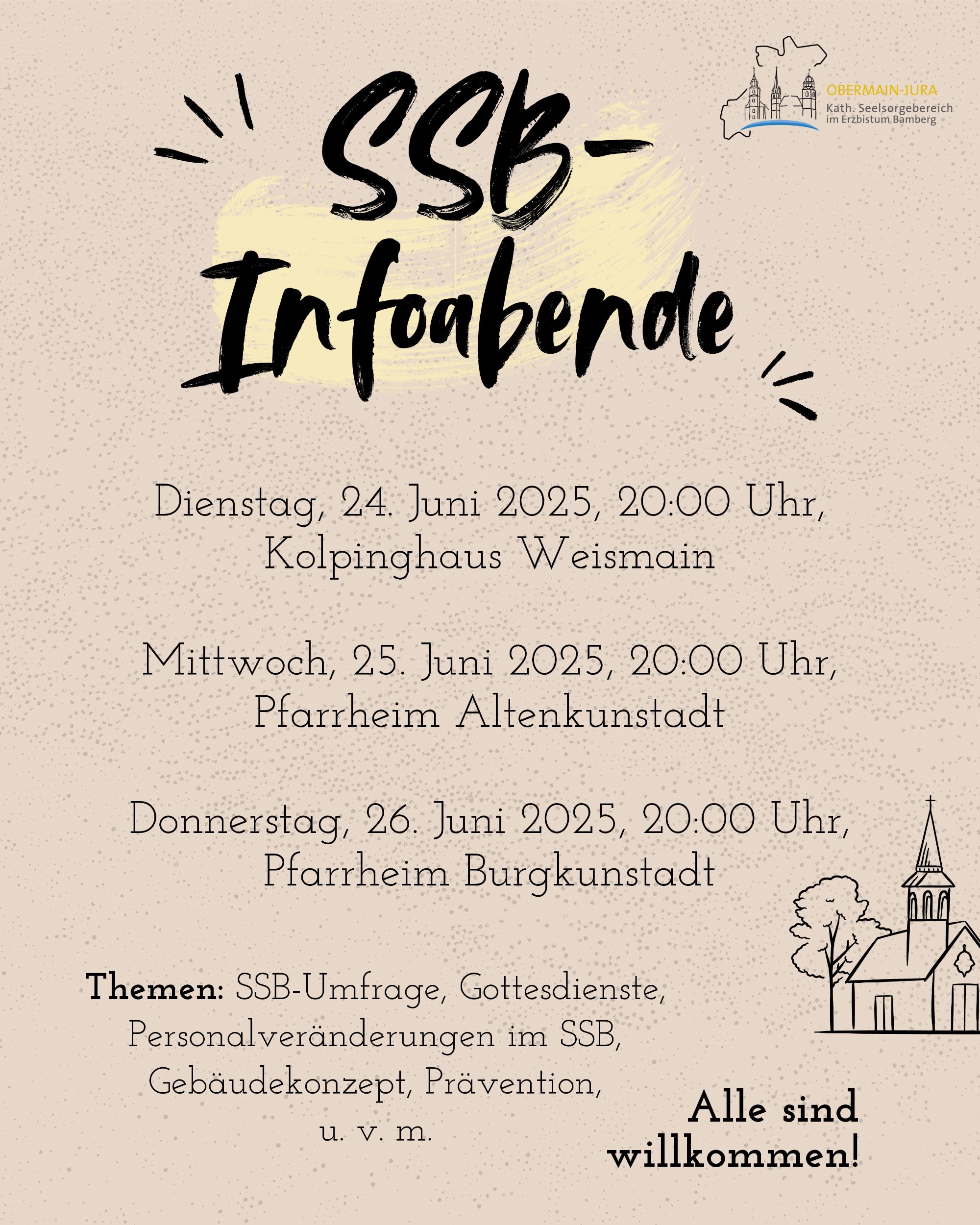 Plakat SSB-Infoabende
