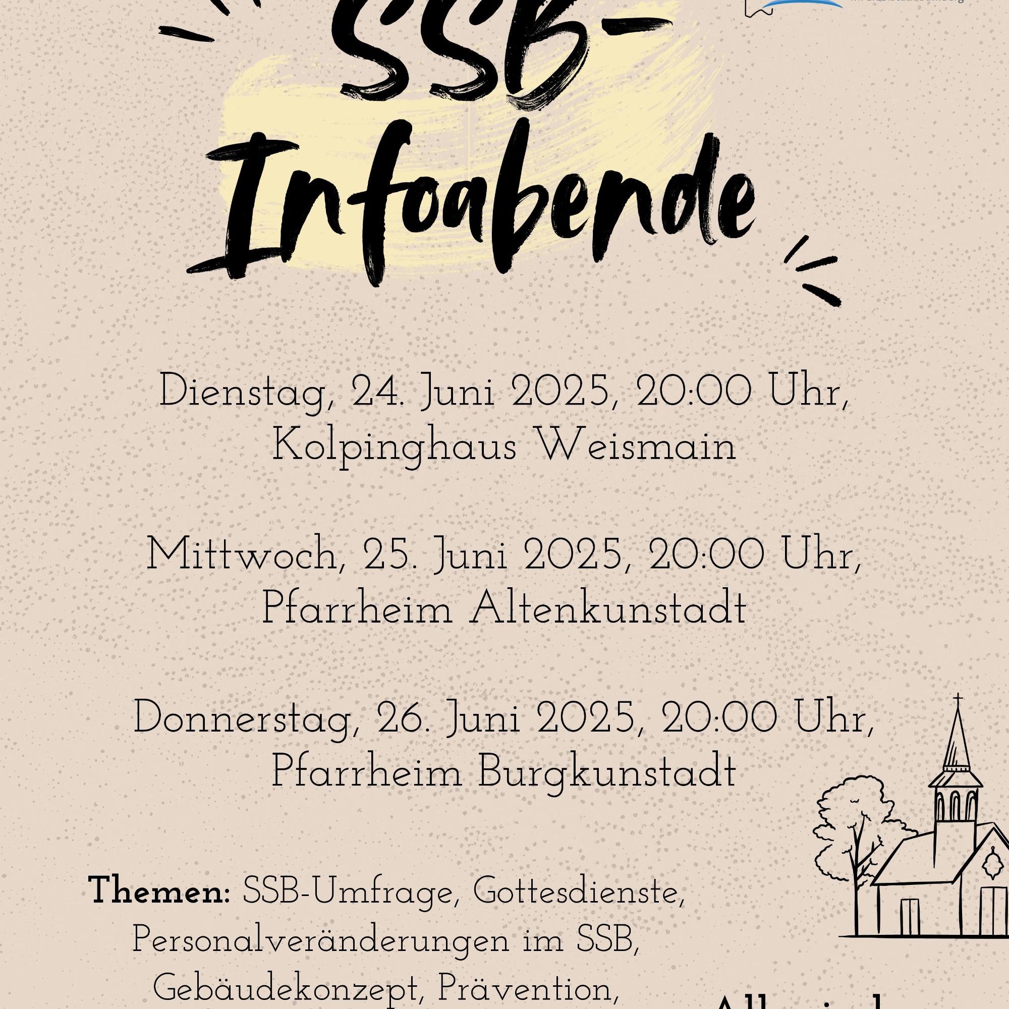 Plakat SSB-Infoabende